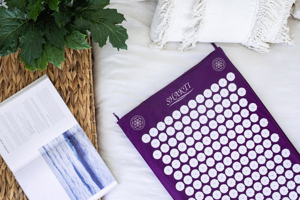 organic shakti acupressure mat purple