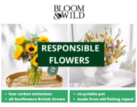 bloom & wild responsible flowers