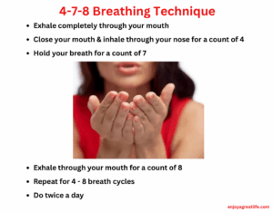4-7-8 breathing technique